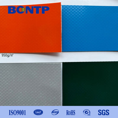 PVC Coated Tarpaulin Waterproof In Roll for membrane structure  high strength anti-uv stain Resistant and fire retardant