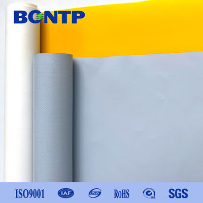 Matte Surface PVC Coated Fabric Tarpaulin With Glossy For Truck Cover