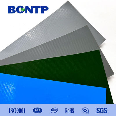 580gsm Waterproof PVC Tarpaulin With Polyester Coating Fabric