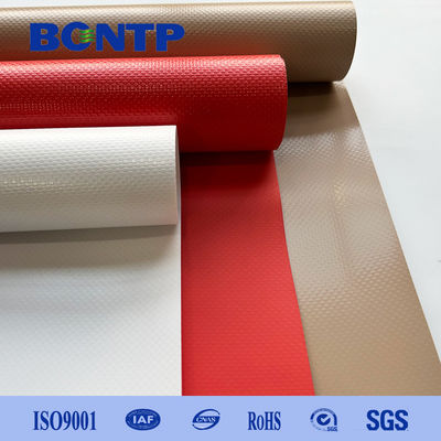 1000D Vinyl PVC Coated Tarpaulin Fabric For Trailer Curtain Truck Cover