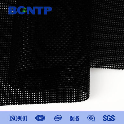 Black Heavy Duty PVC Mesh Cloth Shade Mesh Traps For Dump Trailer high strength