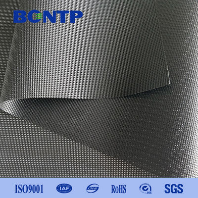 Black Heavy Duty PVC Mesh Cloth Shade Mesh Traps For Dump Trailer high strength