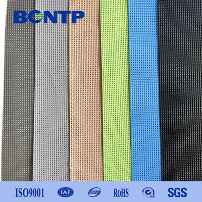 Vinyl Coated 450gsm Woven Polyester Mesh Fabric 3000D  flame retardant high strength