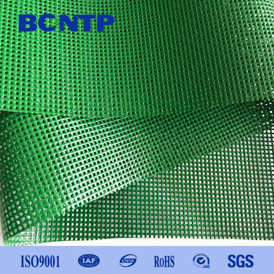 Vinyl Coated 450gsm Woven Polyester Mesh Fabric 3000D  flame retardant high strength