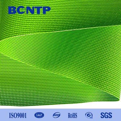 Colourful heavy duty polyester mesh fabric PVC Coated Polyester Mesh Fabric B1 Flame Retardant