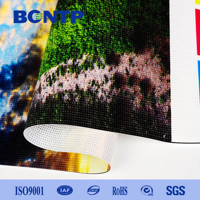 1000d PVC Mesh Tarp Banner Advertising Mesh Tarpaulin Fabric