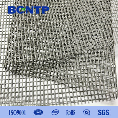 Vinyl Coated Polyester Mesh Tarp  big hole mesh fabric anti-uv