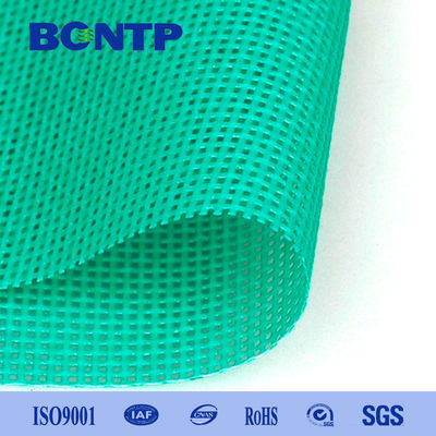 Fire Retardant PVC Mesh Fabric  vinyl coated woven polyester mesh fabric high strength  anti -uv