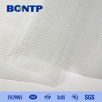 PVC Laminated Polyester Mesh Transparent Tarpaulin