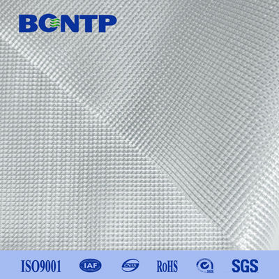 Tear Resistant Flame Retardant PVC Transparent Mesh Fabric Transparent Mesh Tarpaulin for bag