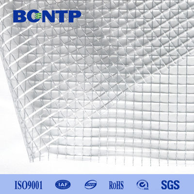 450gsm PVC Transparent Mesh Fabric for Tent Window