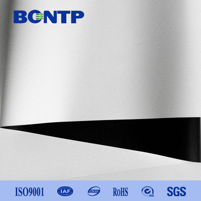 0.25mm White-Black Projection Film Projection Screen Fabric For Fix Frame Screen