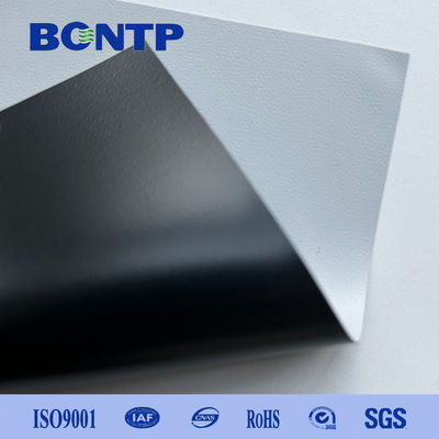 0.25mm White-Black Projection Film 16:9 Tab-Tensioned Motorized Screen