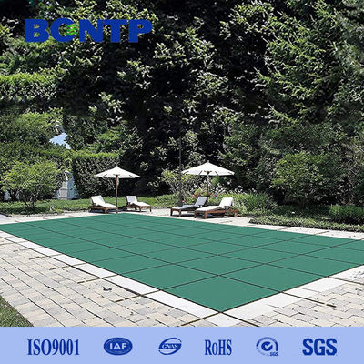 High Strength PP Blue Mesh Safety Swimming Pool Cover Winter Pool Cover