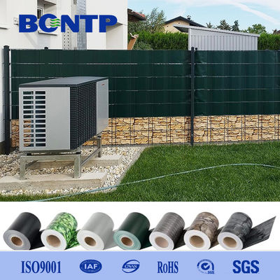 Easy Installation 450gsm 19cm*35m with 20 Clips Tape Fence PVC Strip Screen Fence for Privacy Garden Fence Decoration