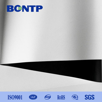 Super Width White Black PVC Film for Projector Screen 0.33MM