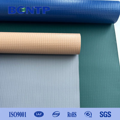 Outdoor Pool Cover With Safety Cover Solid PVC Material Roll
