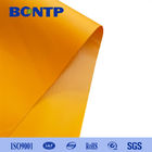 Fire Retardant Orange Laminated PVC Tarpaulin Sheet For Awning