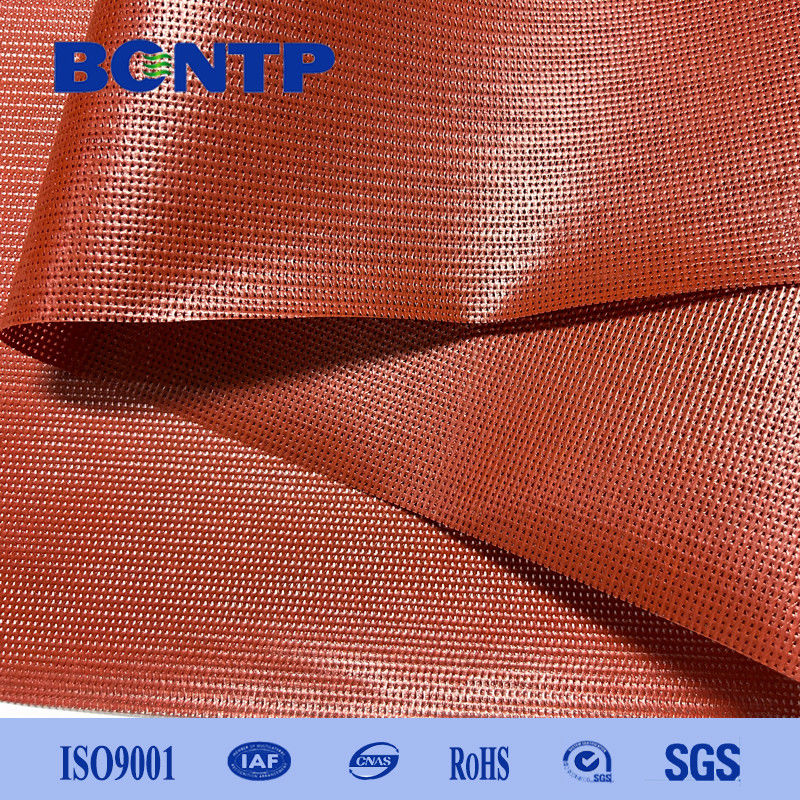 1000D PVC Coated  see through polyester mesh fabric anti-uv high strength