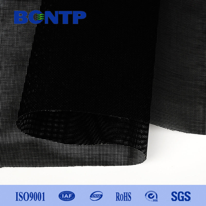 250D BLACK COLOR PVC Coated Polyester Fabric mesh fabric for tent PVC Coated Mesh Tarp Net