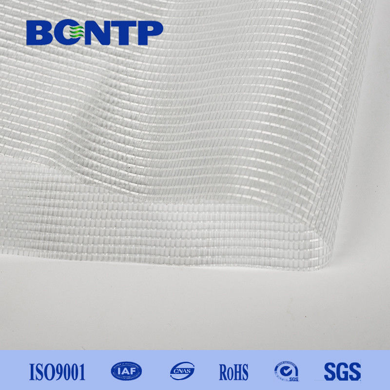 PVC Laminated Polyester Mesh Transparent Tarpaulin