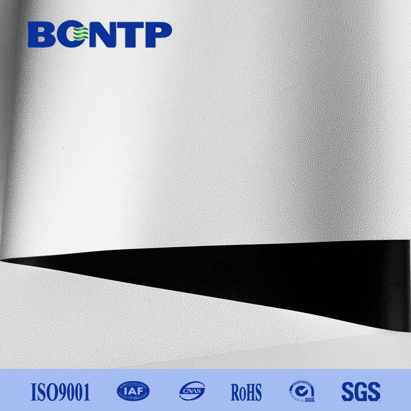 0.25mm White-Black Projection Film Projection Screen Fabric For Fix Frame Screen