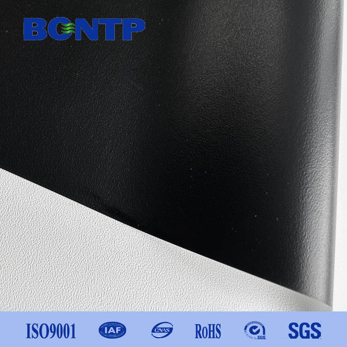 Super Width White Black PVC Film for Projector Screen 0.33MM