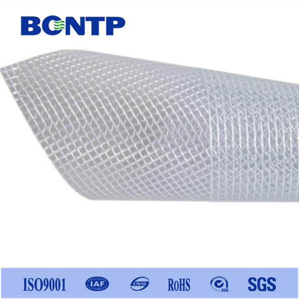 Tear Resistant Flame Retardant PVC Transparent Mesh Fabric Transparent Mesh Tarpaulin